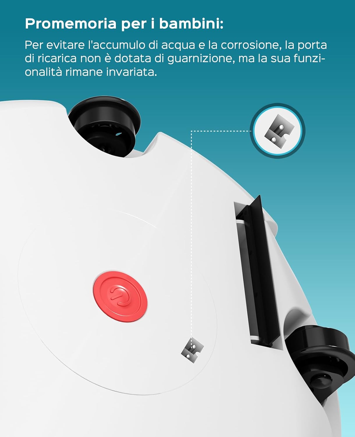 Winny 200P – Robot Piscina Senza Fili