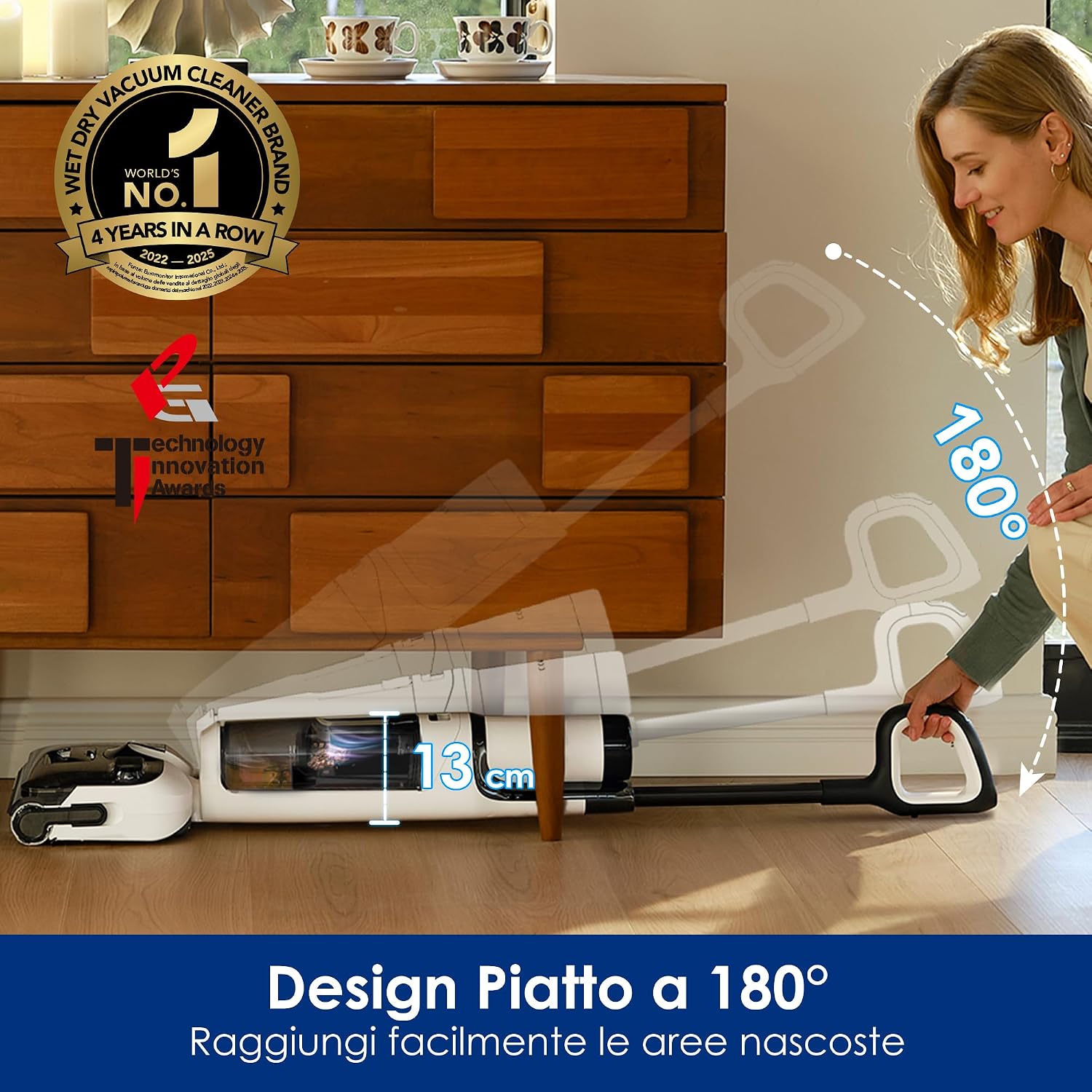 Tineco Floor One Stretch S6 – Aspira e Lava