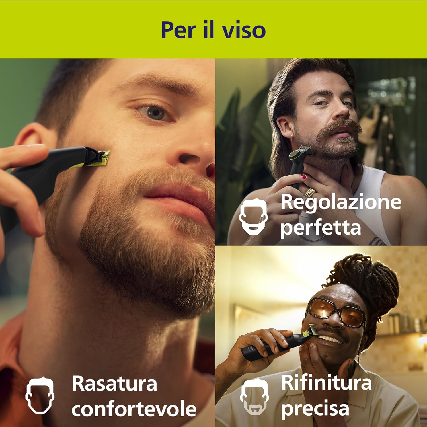 Philips OneBlade Pro 360 – Rasoio e Regolabarba
