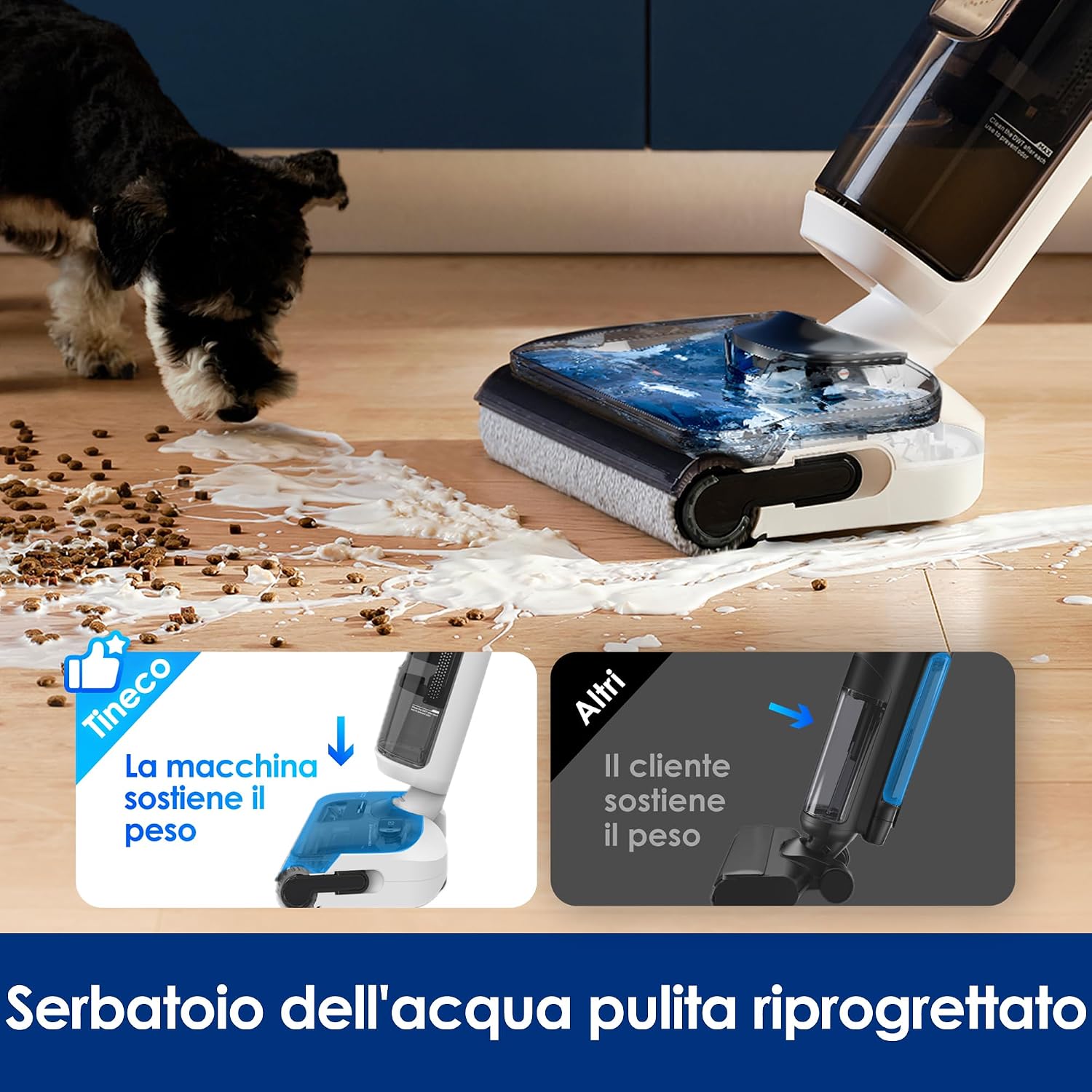 Tineco Floor One Stretch S6 – Aspira e Lava