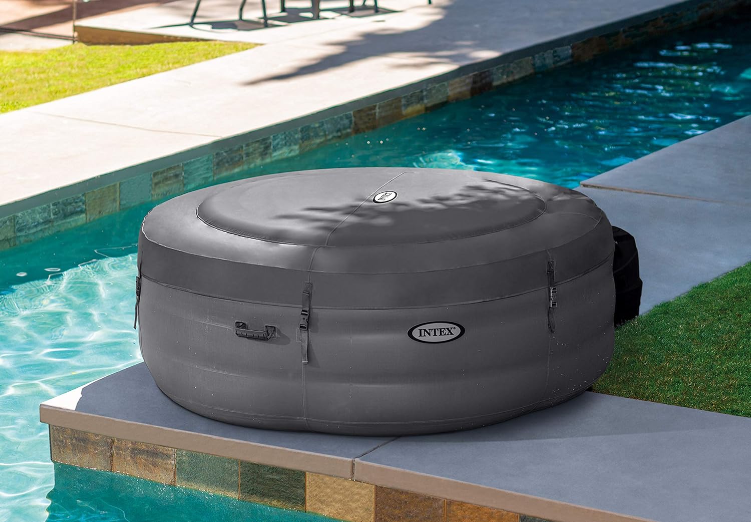 Intex Simple Spa – Idromassaggio Gonfiabile 4 Posti