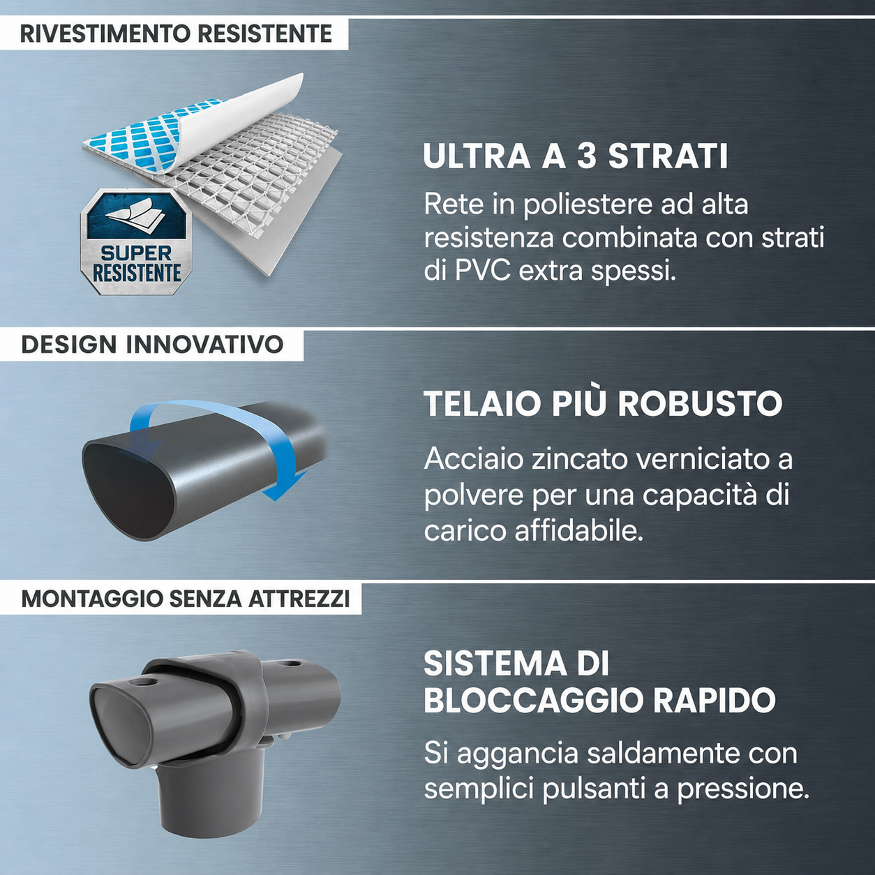 Intex Ultra XTR – Piscina 488×122 cm con Pompa a Sabbia
