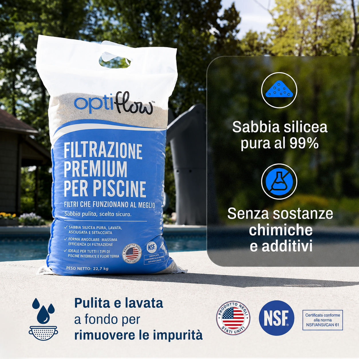 Intex Ultra XTR – Piscina 488×122 cm con Pompa a Sabbia