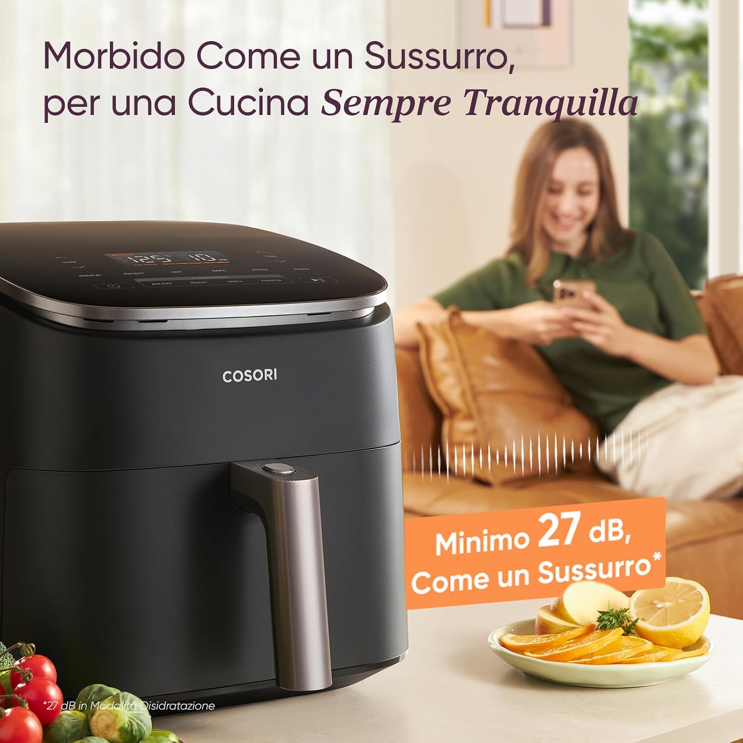 COSORI Turbo Blaze – Friggitrice ad Aria 6L