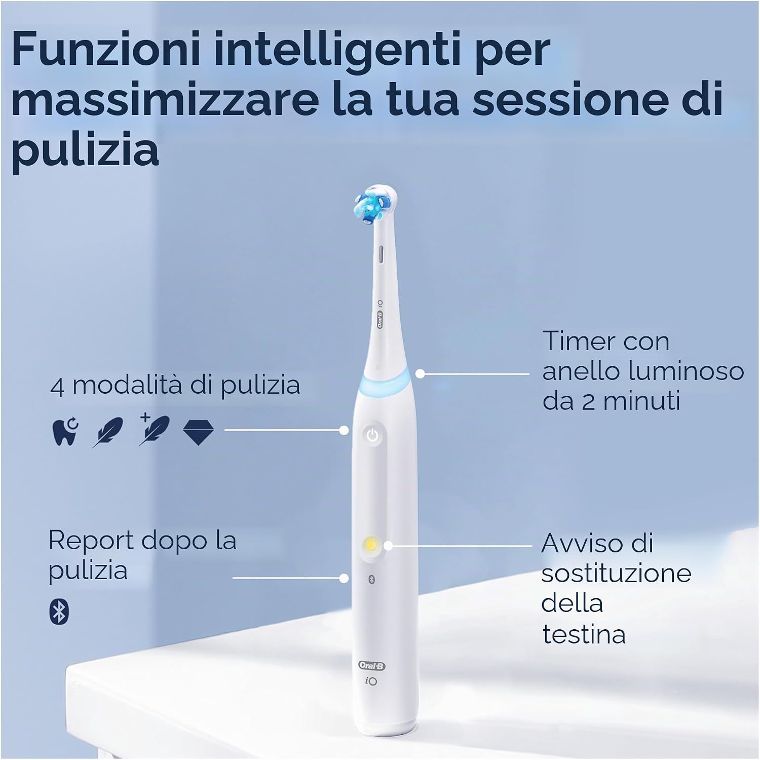 Oral-B iO 4N – Spazzolino Elettrico