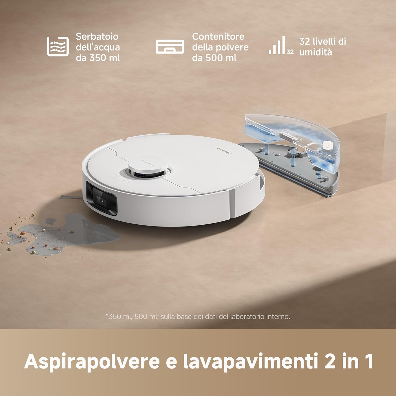 Dreame D20 Pro Plus – Robot Aspirapolvere 13.000 Pa
