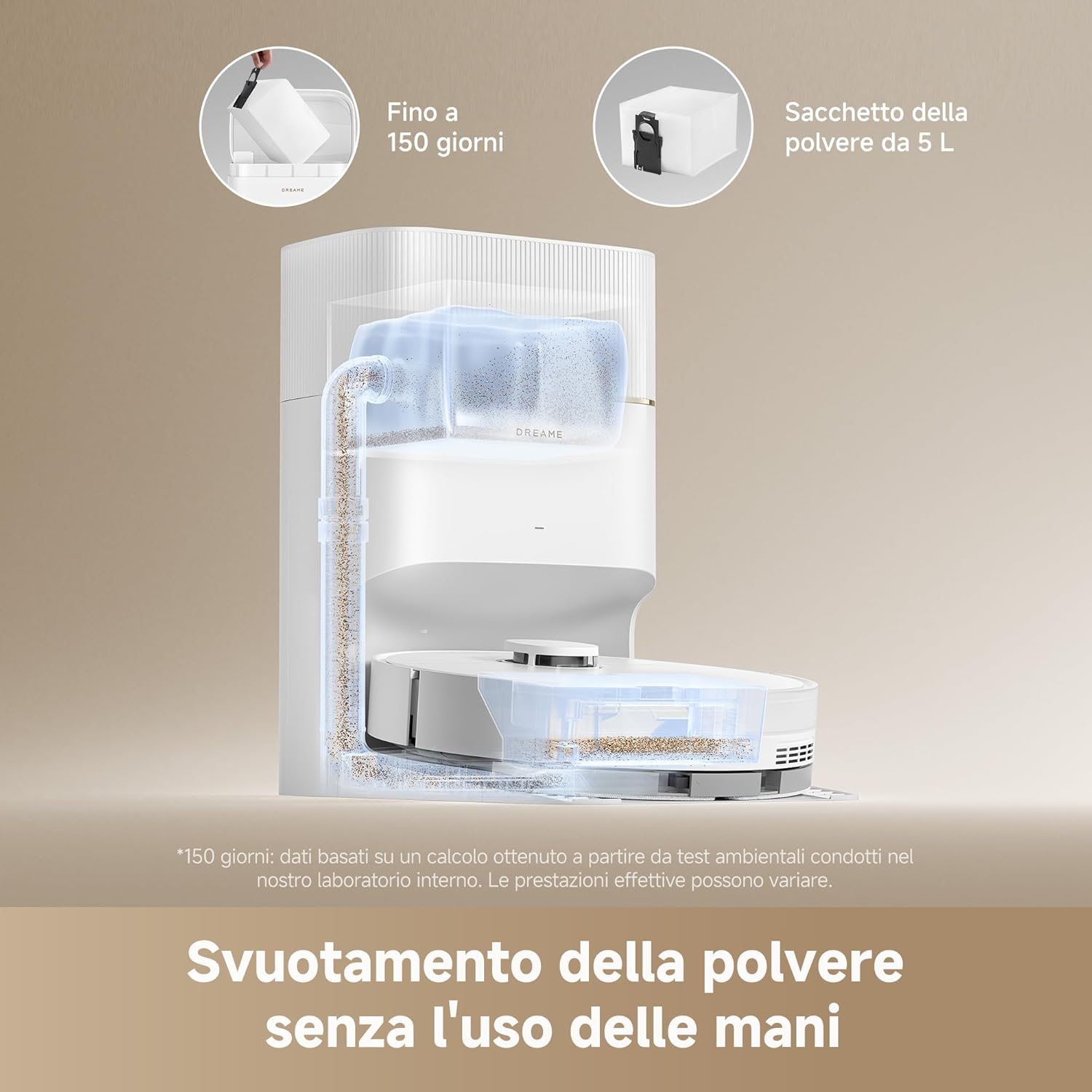 Dreame D20 Pro Plus – Robot Aspirapolvere 13.000 Pa