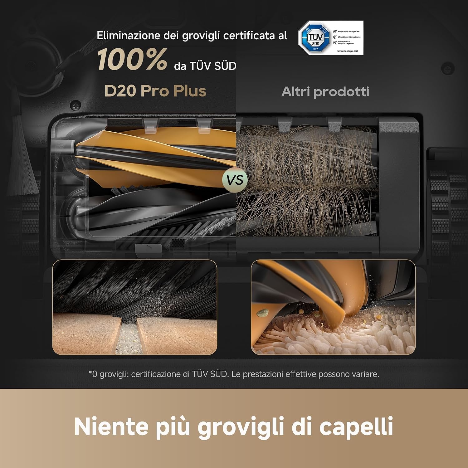 Dreame D20 Pro Plus – Robot Aspirapolvere 13.000 Pa