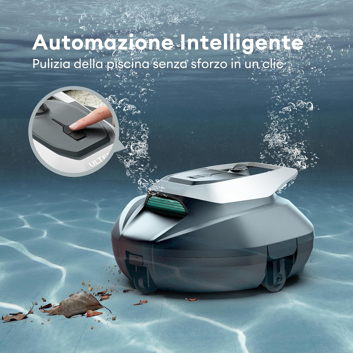 Ultenic Pooleco P10S – Robot Piscina Senza Fili