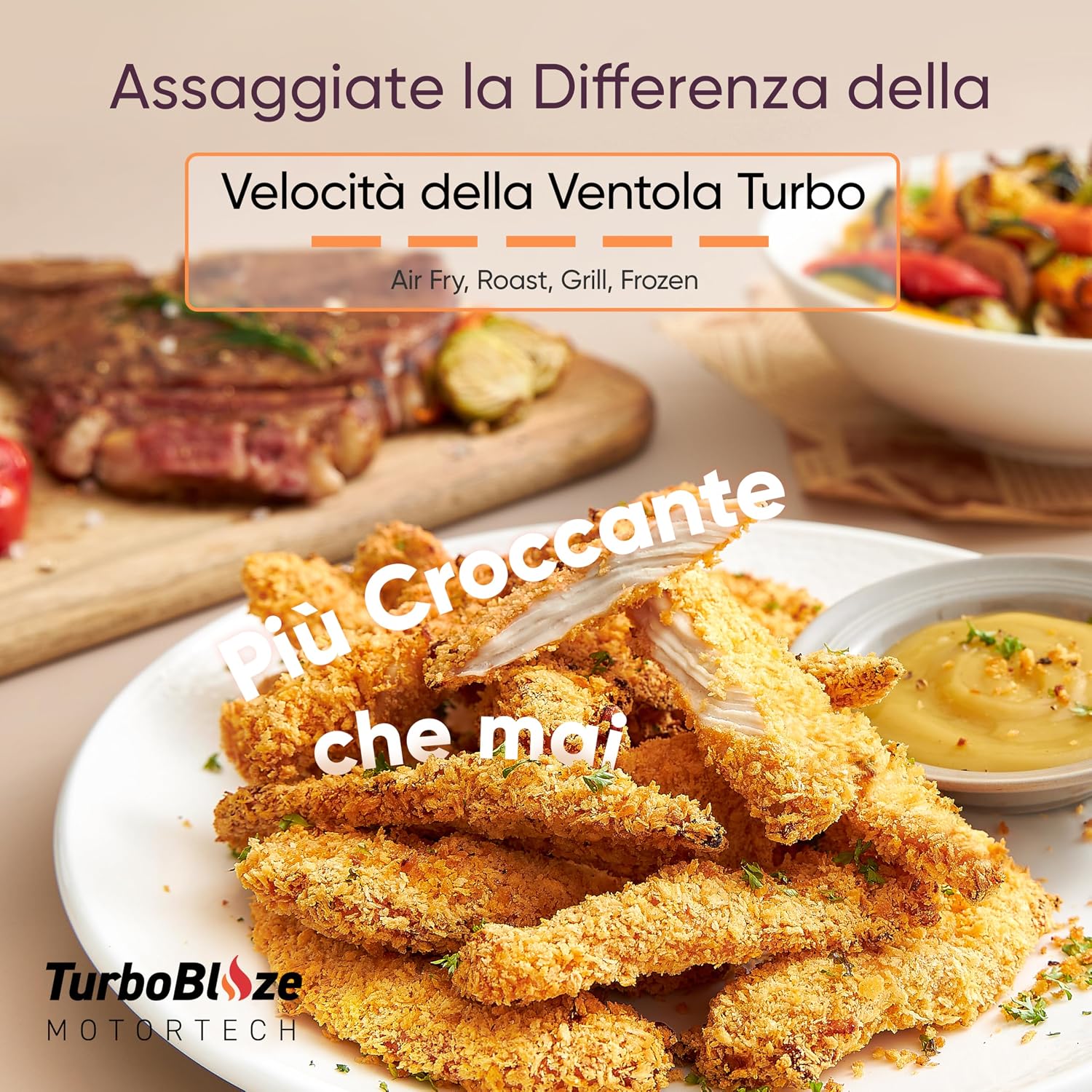 COSORI Turbo Blaze – Friggitrice ad Aria 6L
