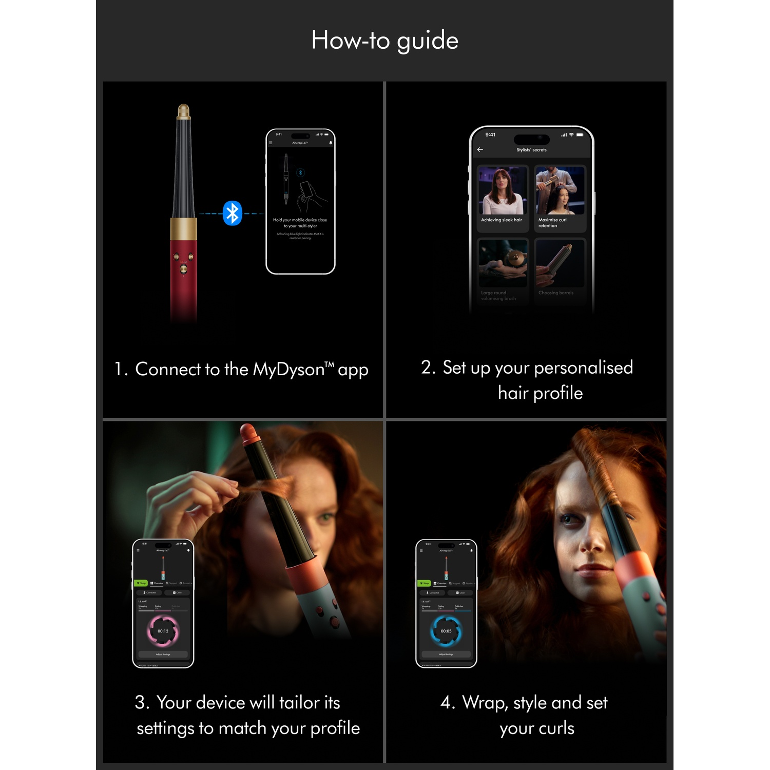 Dyson Airwrap i.d. Multi Styler – Red Velvet Gold
