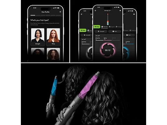 Dyson Airwrap i.d. Multi Styler – Red Velvet Gold