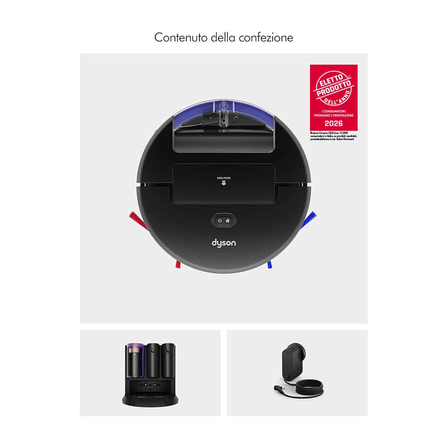 Dyson Spot+Scrub AI – Robot Aspira e Lava