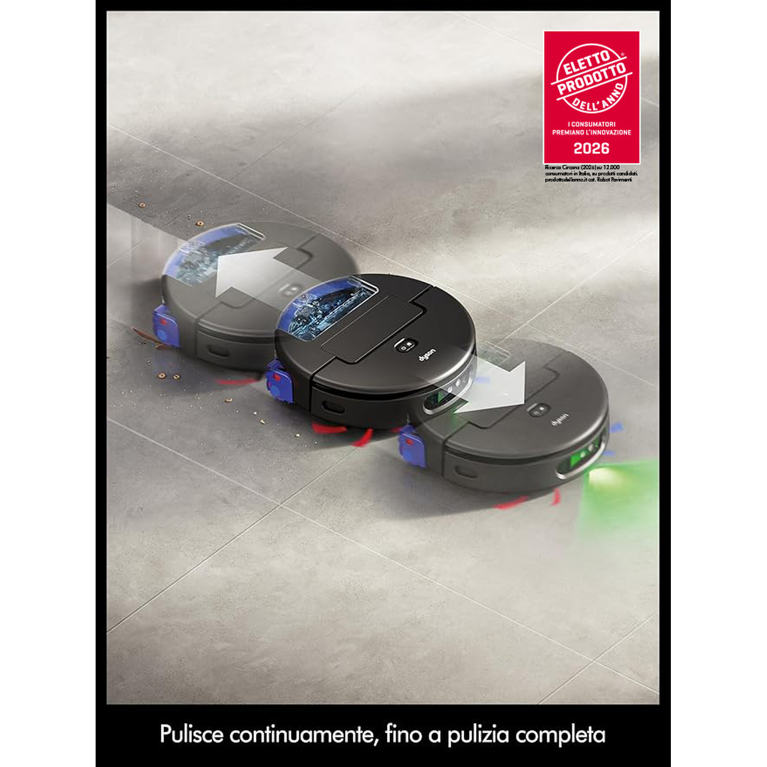 Dyson Spot+Scrub AI – Robot Aspira e Lava