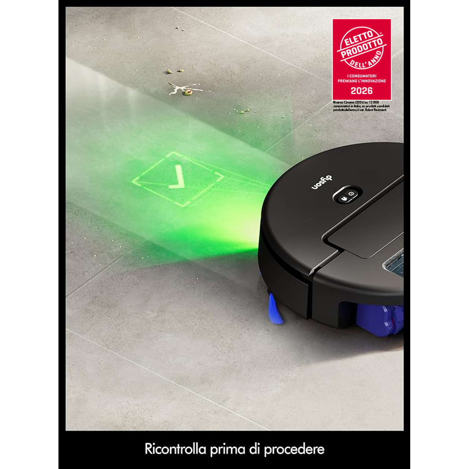 Dyson Spot+Scrub AI – Robot Aspira e Lava