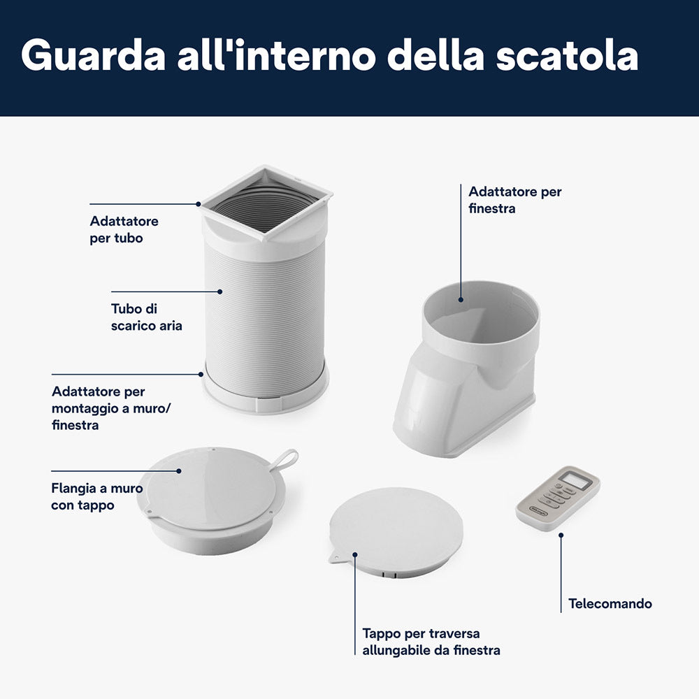 De'Longhi Pinguino ES72 – Climatizzatore Portatile